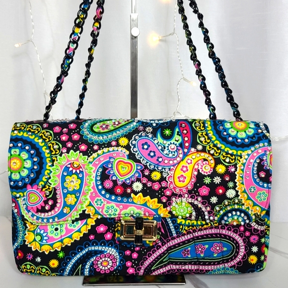 Brand new African print Ankara Embellished Bag - Picture 1 of 3